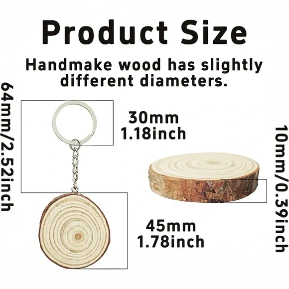 Dog keychains. Personalized stain glass look made of 2” wood made to order - Picture 4 of 15